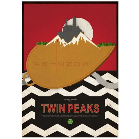 Twin Peaks - Limitierter Unterzeichneter und Nummerierter Giclee Kunstdruck Bild 1