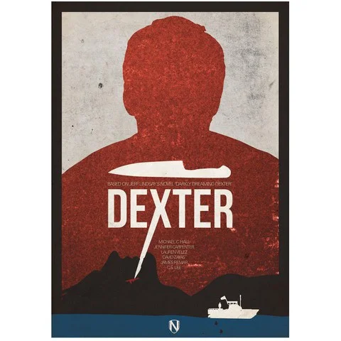 Dexter - Limitierter Unterzeichneter und Nummerierter Giclee Kunstdruck Bild 1