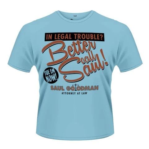 Breaking Bad Herren T-Shirt - Better Call Saul - M - Weiß Bild 1