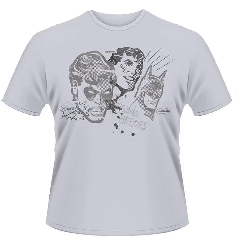 DC Originals Herren T-Shirt - Original Heroes - L - Grau Bild 1