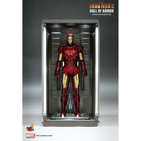 Hot Toys Iron Man 2: Hall Of Armour - Single Statue Bild 1