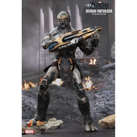 Hot Toys Chitauri Footsoldier 12 Inch Figure Bild 1