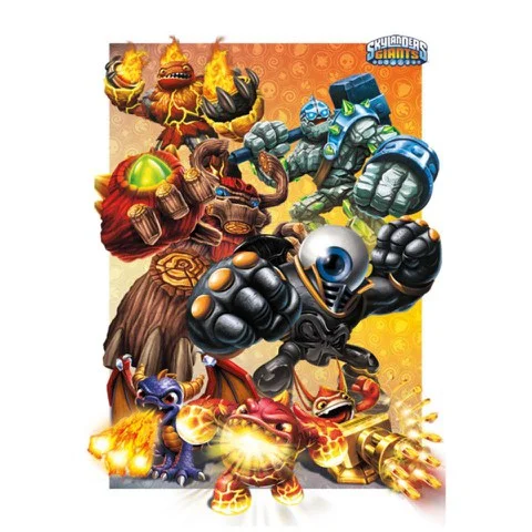 Skylanders Giants Characters - Lenticular Poster - 47 x 67cm Bild 1