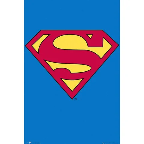 Superman Logo - Maxi Poster - 61 x 91.5cm Bild 1