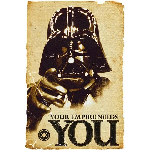 Star Wars Empire Needs You - Maxi Poster - 61 x 91.5cm Bild 1