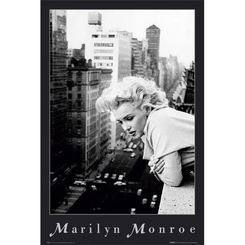 Marilyn Monroe Balcony - Maxi Poster - 61 x 91.5cm Bild 1