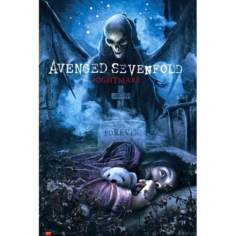 Avenged Sevenfold Nightmare - Maxi Poster - 61 x 91.5cm Bild 1