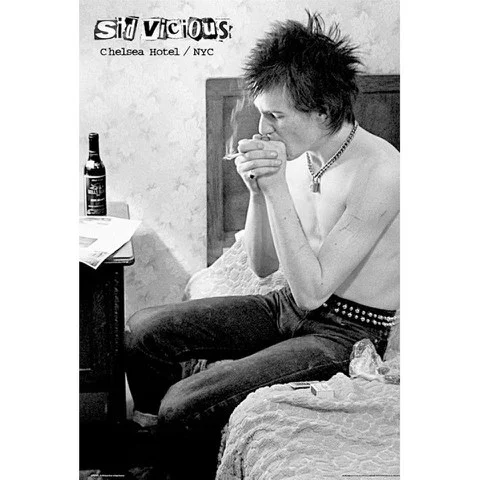 Sid Vicious Chelsea Hotel - Maxi Poster - 61 x 91.5cm Bild 1
