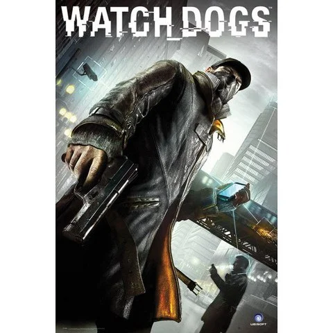 Watch Dogs Cover - Maxi Poster - 61 x 91.5cm Bild 1