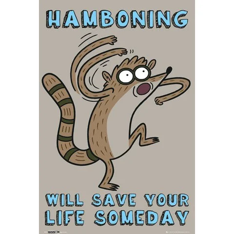 Regular Show Hamboning - Maxi Poster - 61 x 91.5cm Bild 1
