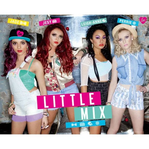 Little Mix Names - Mini Poster - 40 x 50cm Bild 1