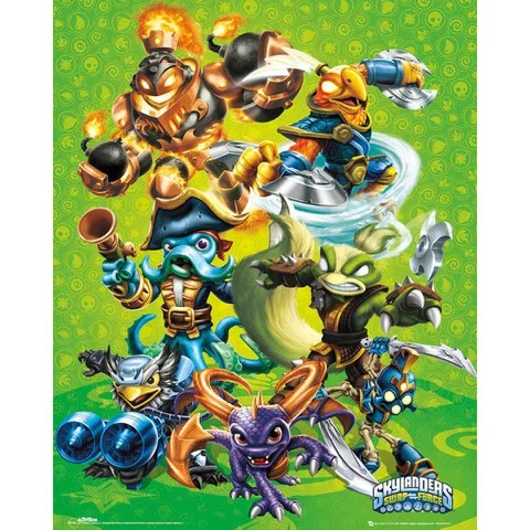 Skylanders Swap Force Group - Mini Poster - 40 x 50cm Bild 1