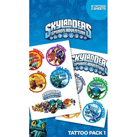 Skylanders Characters - Tattoo Pack Bild 1