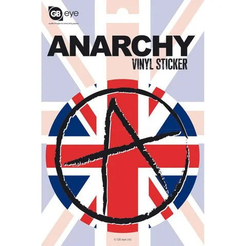 Anarchy - Vinyl Sticker - 10 x 15cm Bild 1