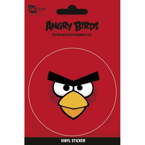 Angry Birds Red Bird - Vinyl Sticker - 10 x 15cm Bild 1
