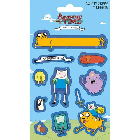 Adventure Time Characters - Vinyl Sticker Pack Bild 1