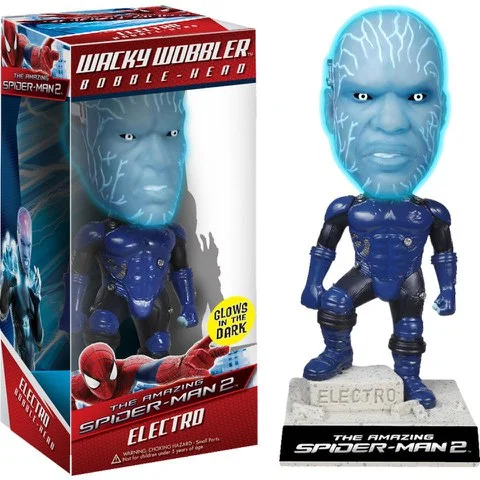 Amazing Spider-Man 2 Movie Spider-Man Electro Bobblehead Bild 1