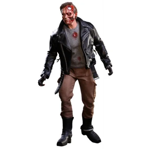 Hot Toys T-800 Battle Damaged The Terminator Movie Series 1:6 Scale Figure Bild 1