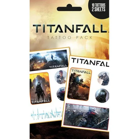 Titanfall Mix - Tattoo Pack - 10 x 17cm Bild 1