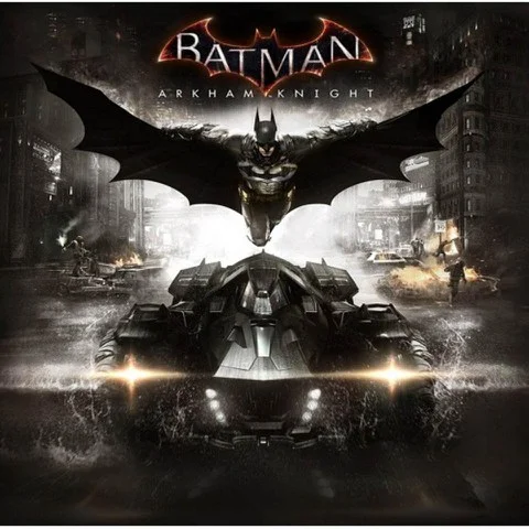 Hot Wheels Elite Batman Arkham Knight Batmobile 1:43 Scale Model Bild 1