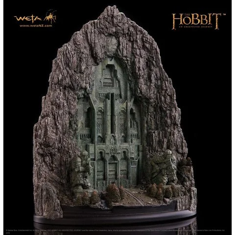 Weta The Hobbit An Unexpected Journey - Front Gate To Erebor - Statue Bild 1