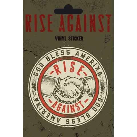 Rise Against Shaking Hands - Vinyl Sticker - 10 x 15cm Bild 1