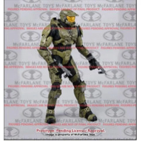 Halo 2 Master Chief Action Figure Bild 1