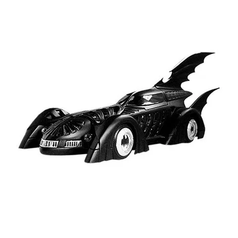 Hot Wheels Elite Batman Forever Batmobile 1:18 Scale Model Bild 1
