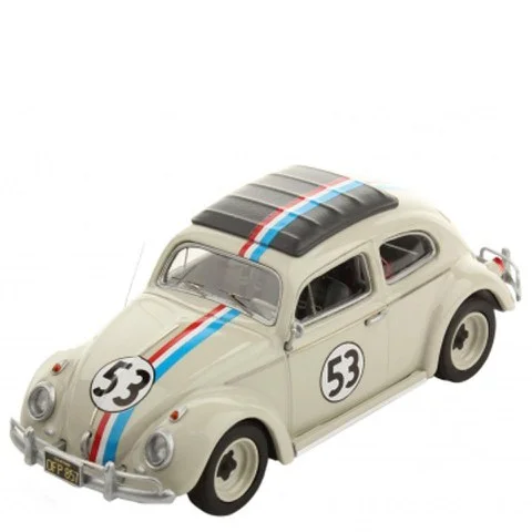Hot Wheels Elite VW Beetle 1962 Herbie 1:43 Scale Model Bild 1