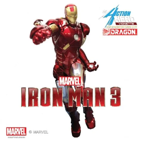 Dragon Action Heroes Marvel Iron Man Mark 7 Special Edition 1:9 Scale Figure Bild 1