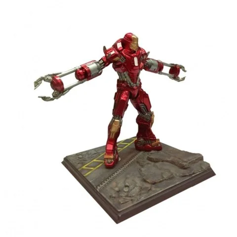 Dragon Action Heroes Marvel Iron Man Mark 35 Red Snapper 1:24 Scale Pre Built Model Bild 1