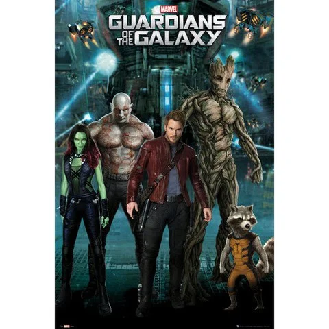 Guardians of the Galaxy Group - Maxi Poster - 61 x 91.5cm Bild 1