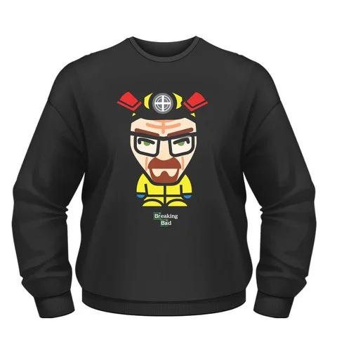 Breaking Bad Sweatshirt - Walter White Cooking Minion - S - Schwarz Bild 1