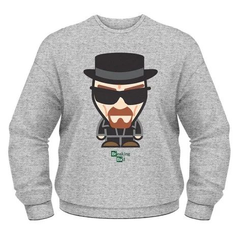 Breaking Bad Sweatshirt - Heisenberg Minion - S - Grau Bild 1