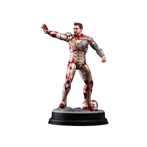 Dragon Action Heroes Iron Man Mark 42 Battle Damaged Suit 1:9 Scale Figure Bild 1