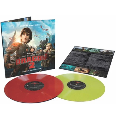 How to Train Your Dragon 2 OST (2LP) - Limited Coloured Vinyl (200 In The UK Only) Bild 1