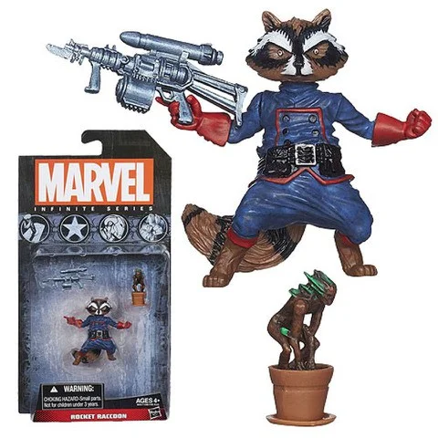 Marvel Infinite Series Rocket Raccoon Action Figure Bild 1