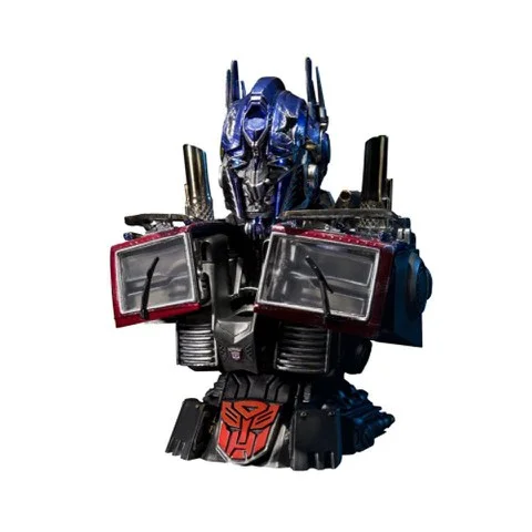 Sideshow Collectibles Transformers Optimus Prime Dark of the Moon Battle Version Bust Bild 1