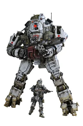 Sideshow Collectibles Titanfall Atlas 1:12 Scale Figure Bild 1