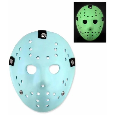 NECA Friday The 13th Jason Glow In The Dark Prop Replica Mask Bild 1