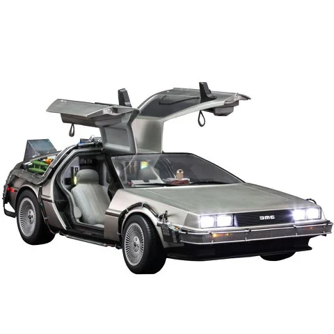 Hot Toys Back To The Future Delorean 1:6 Scale Collectible Model Bild 1
