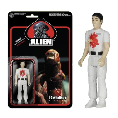 ReAction Alien Kane With Chestbuster 3 3/4 Inch Action Figure Bild 1
