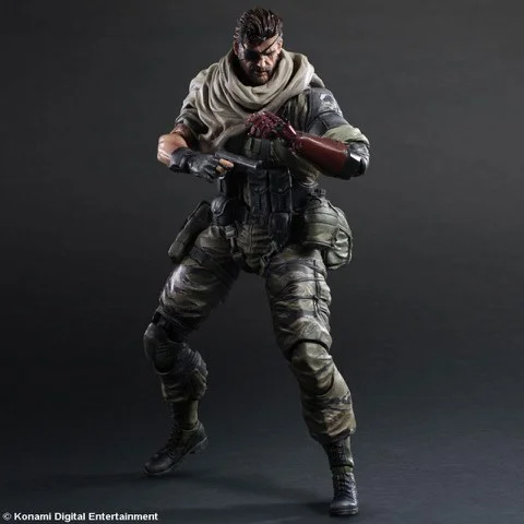 Metal Gear Solid V The Phantom Pain Play Arts Kai Venom Snake Figure Bild 1