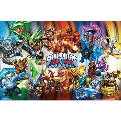 Skylanders Trap Team Goodies - Maxi Poster - 61 x 91.5cm Bild 1