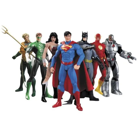 DC Comics New 52 Justice League 7 Pack Action Figure Box Set Bild 1