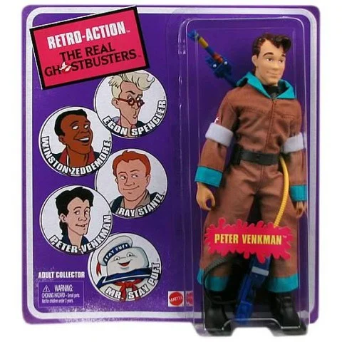 Ghostbusters Peter Venkman Retro Action Figure Bild 1