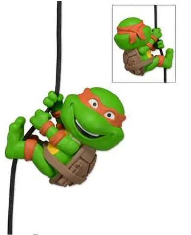 NECA Teenage Mutant Ninja Turtles Michelangelo 2 Inch Scaler Figure Bild 1