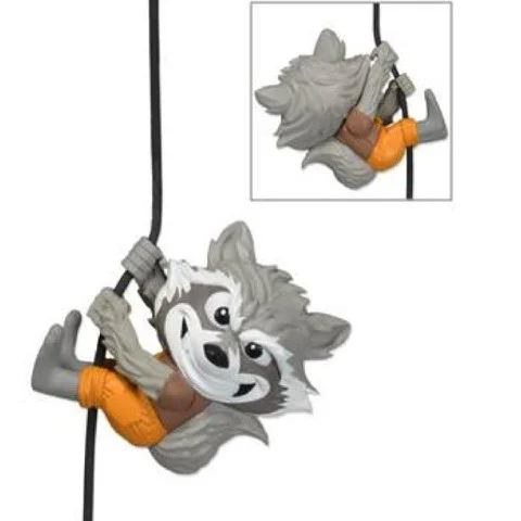 NECA Marvel Guardians of the Galaxy Rocket Raccoon 2 Inch Scaler Figure Bild 1