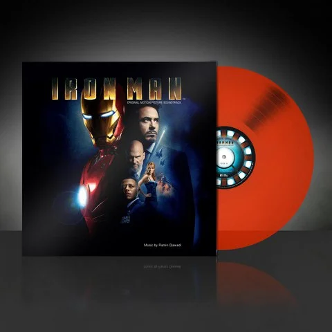 Iron Man: The Original Motion Picture Soundtrack OST – Zavvi Exclusive - Limited Coloured Red Vinyl (500 Worldwide Only) Bild 1