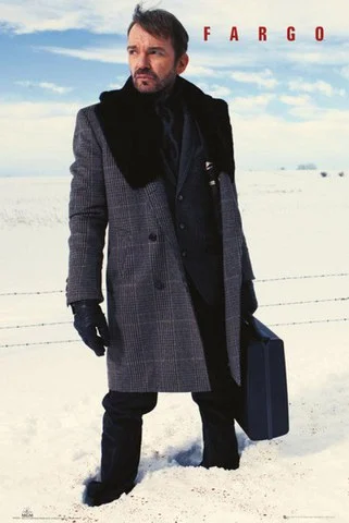 Fargo Lorne Malvo Snow Blood - Maxi Poster - 61 x 91.5cm Bild 1